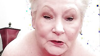 Watch Granny Shave Her Fat Pussy